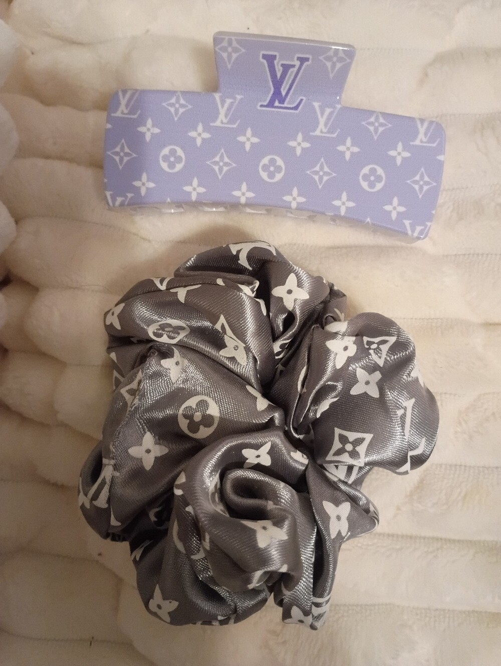 New Hair Clip & Scrunchie